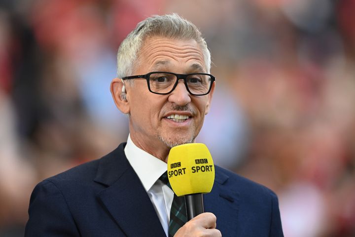 Gary Lineker was left red-faced after a particularly strange evening of hosting
