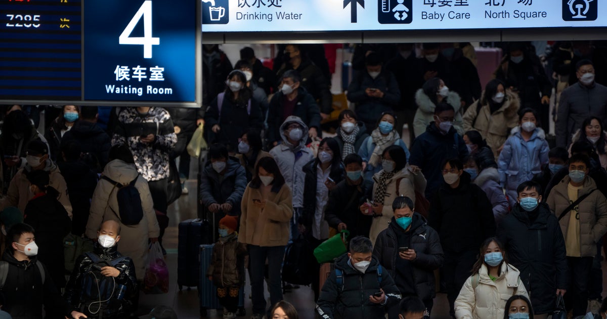 Lunar New Year Rush Starts In China After COVID Rules Lifted Lunar New Year Rush Starts In China After COVID Rules Lifted