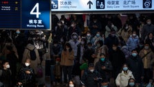 Lunar New Year Rush Starts In China After COVID Rules Lifted Lunar New Year Rush Starts In China After COVID Rules Lifted