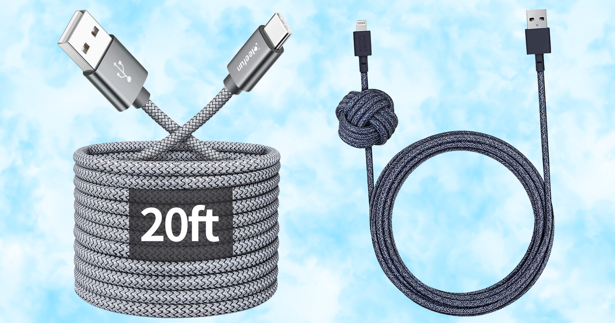 NextImg:These Extra-Long Charging Cords Will Make Doomscrolling So Much Easier
