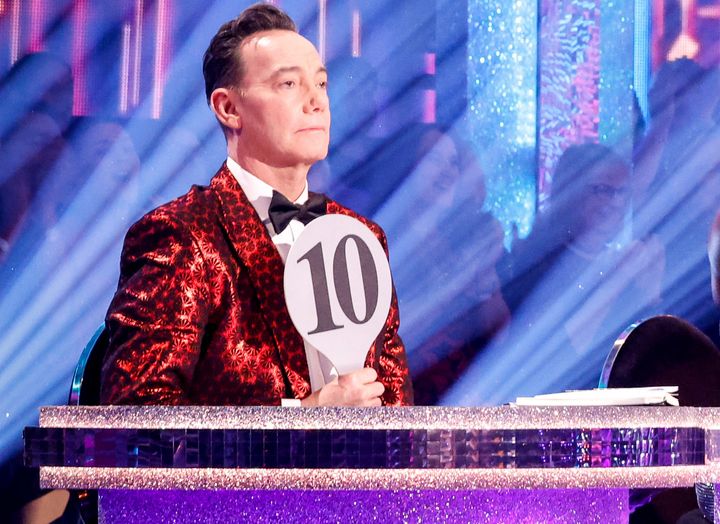 Craig Revel Horwood pictured during last year's Strictly final