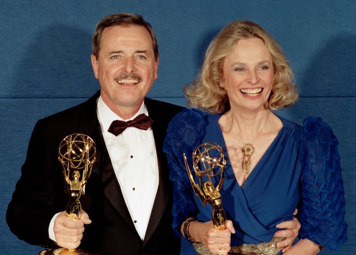 William Daniels and Bonnie Bartlett Daniels won Emmys in 1986 for "St. Elsewhere."
