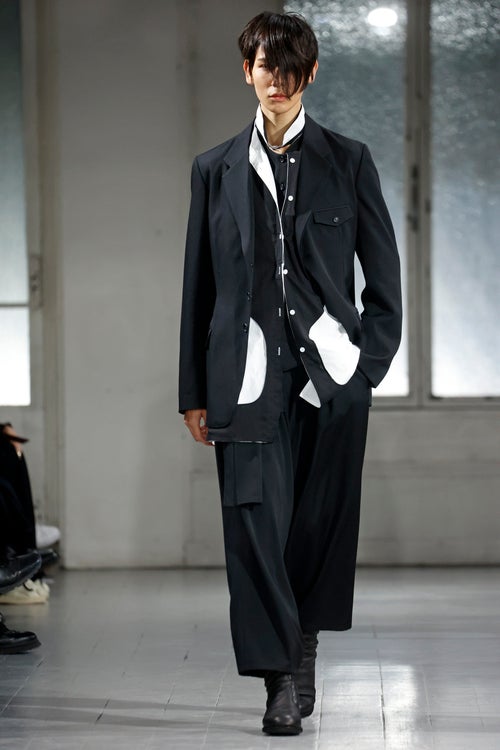 ヨウジヤマモト 23aw Look34ラウールベスト 刻め