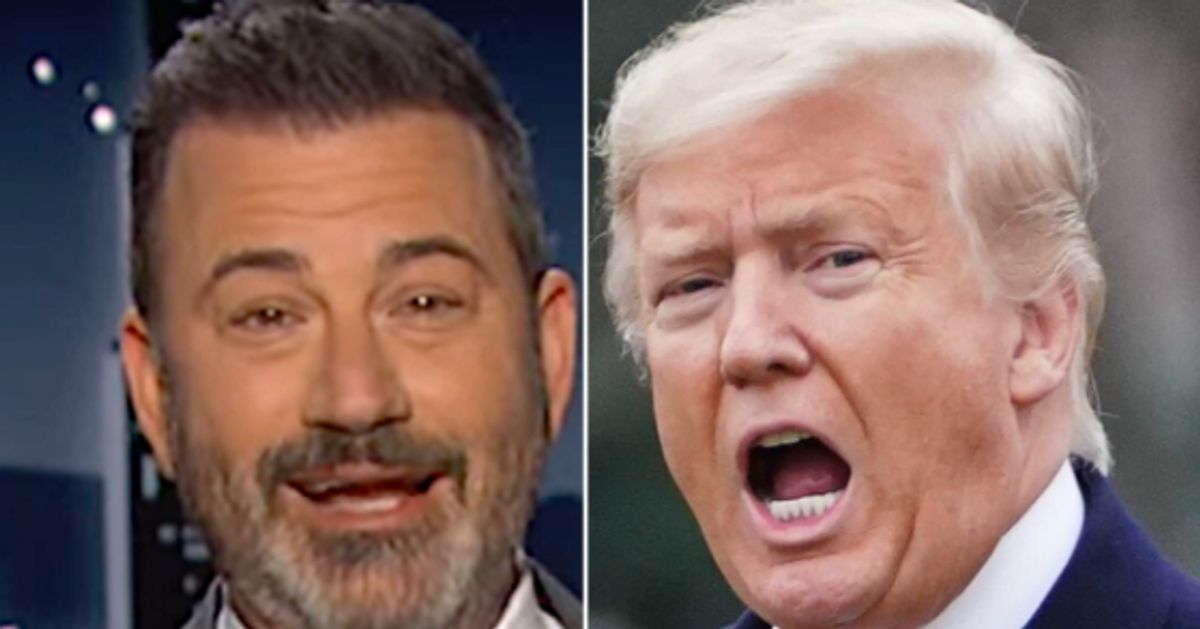 Jimmy Kimmel Spots 'Desperate' Trump Move He Might Quickly Regret