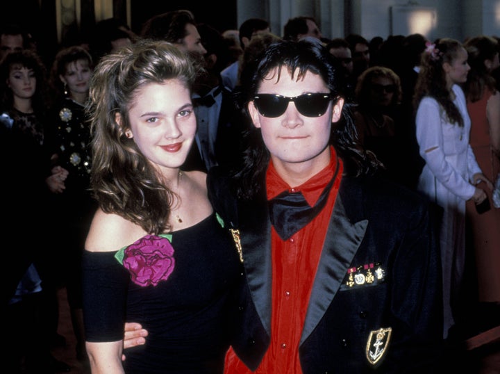 Drew Barrymore And Corey Feldman Recall First Date Set Up By Steven ...