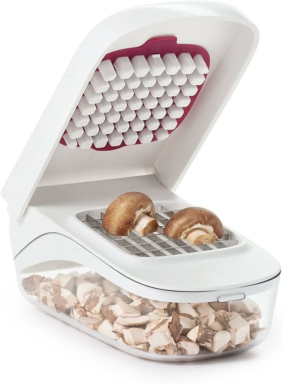 A kitchen gadget you can use to dice onions in a flash