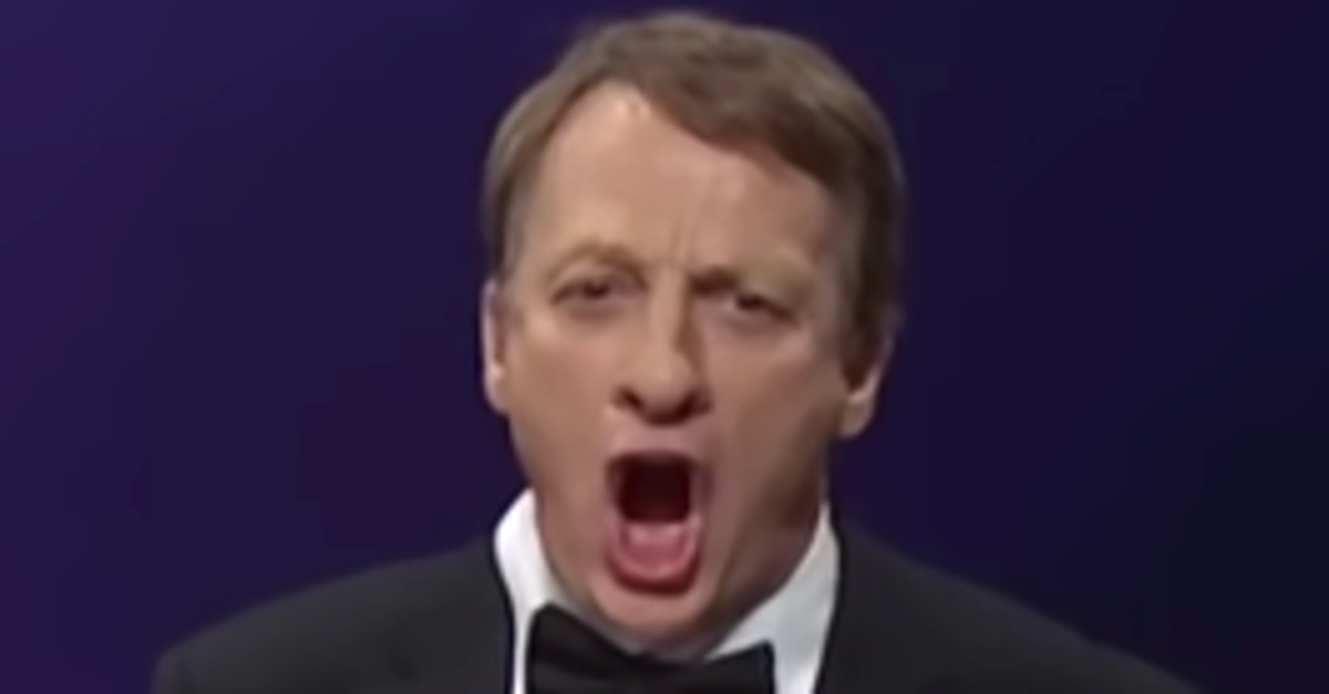 Tony Hawk Refuses To Keep His Voice Down During A Gnarly 'SNL' Cameo