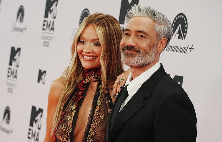 Rita Ora and Taika Waititi 