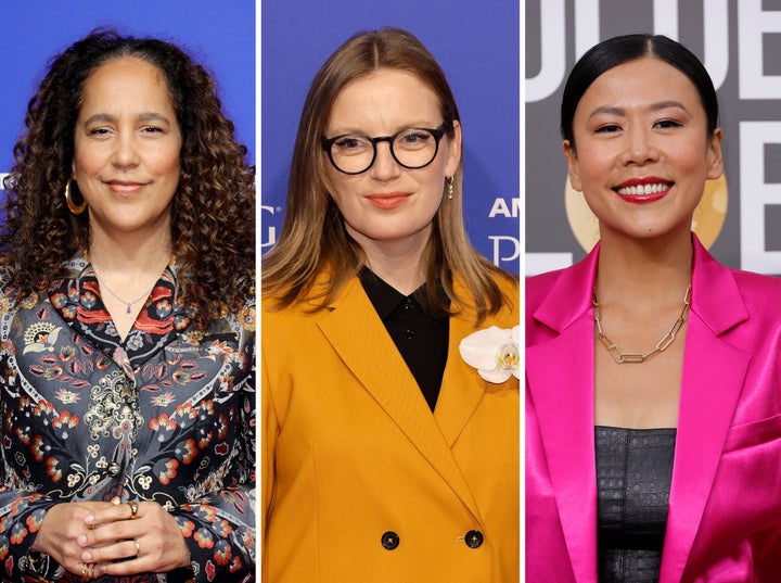 Film directors Gina Prince-Bythewood, Sarah Polley and Domee Shi