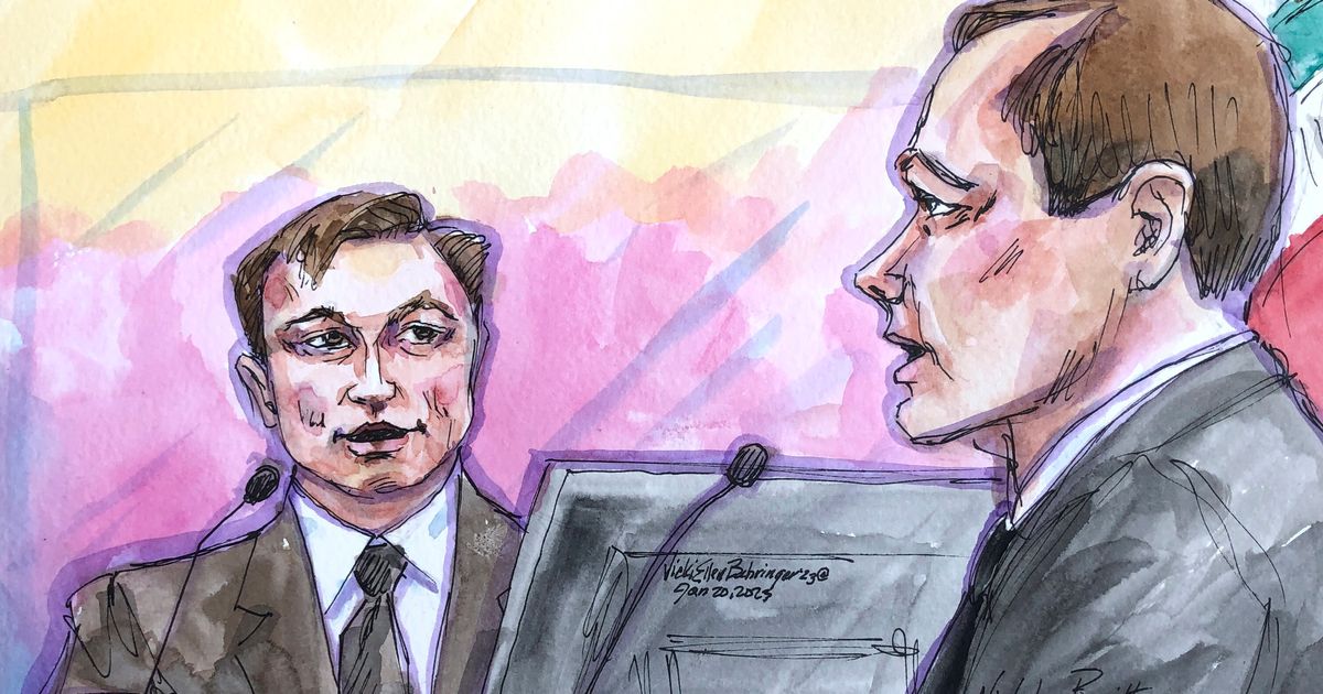 Elon Musk Testifies In 2nd Day Of Tesla Tweet Trial