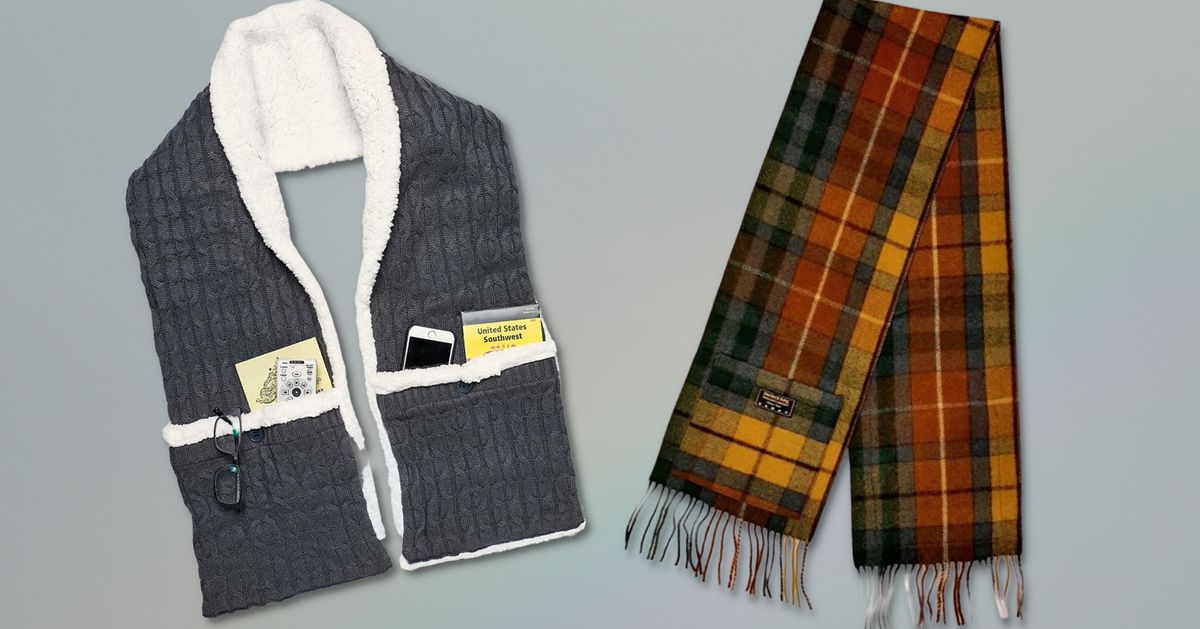 The Coziest Pocket Scarves To Warm Your Neck And Hands
