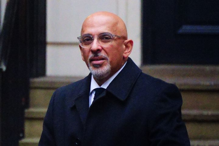 Former chancellor and current Tory chairman Nadhim Zahawi.