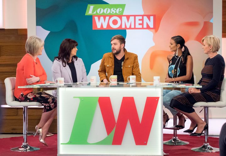 Maya on the Loose Women panel in February 2018
