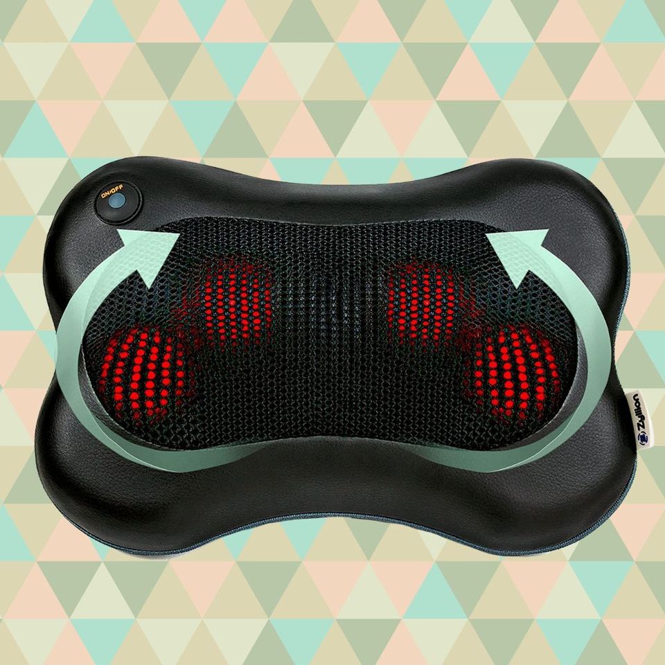 RENPHO Back Neck Massager with Heat,Shiatsu Massage Pillow with