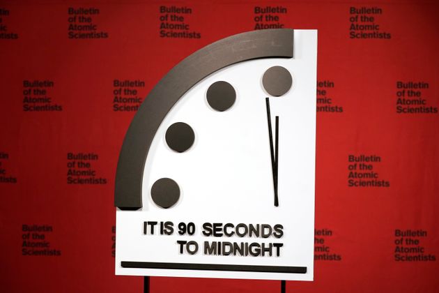 過去最短の「残り90秒」となった終末時計