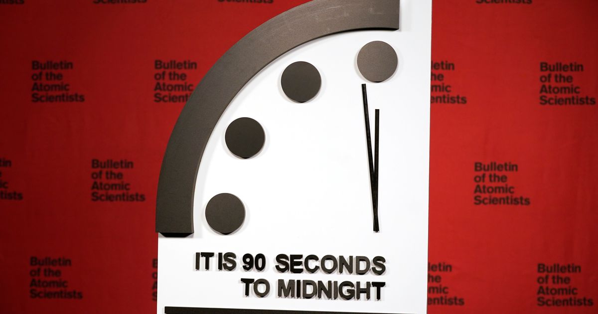 【終末時計】人類滅亡までの「残り時間」はどう変わってきた？ 2023年は過去最短の「90秒」 ハフポスト WORLD