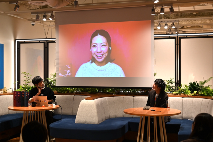 左からザ・ソーシャルグッドアカデミア 代表・大畑慎治さん、株式会社Asante 創業者で現取締役・萩生田愛さん、株式会社ヘラルボニー 代表取締役社長・松田崇弥さん