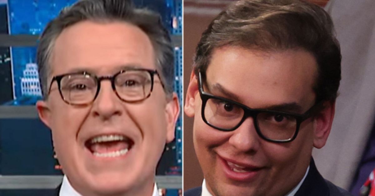 ‘You Asked For It’: Stephen Colbert Gets 'Mean' In Scathing Reply To George Santos