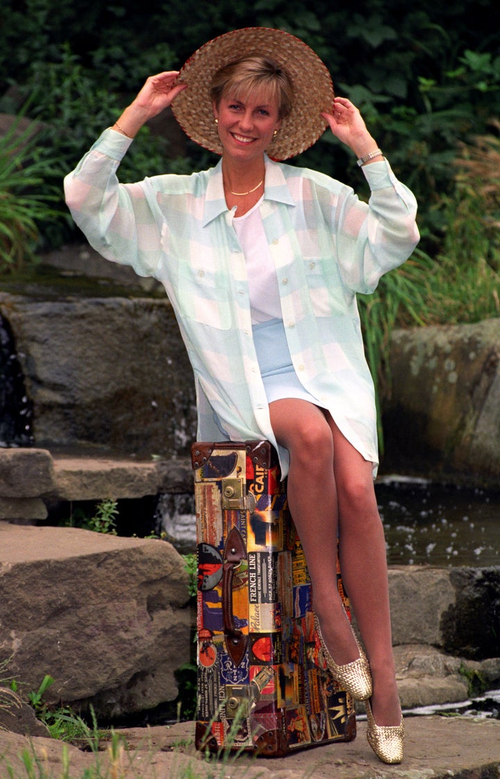 BBC TV presenter Jill Dando at Television Centre