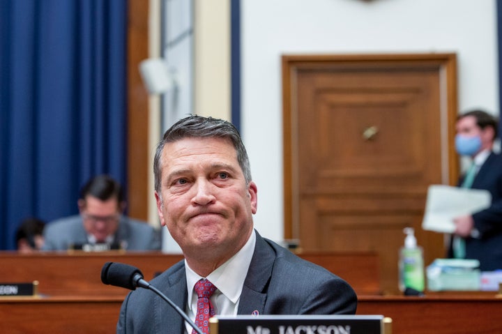 Rep. Ronny Jackson (R-Texas), a member of the GOP's new COVID subcommittee, claimed the omicron variant was a Democratic hoax to justify new mail-in ballot rules.