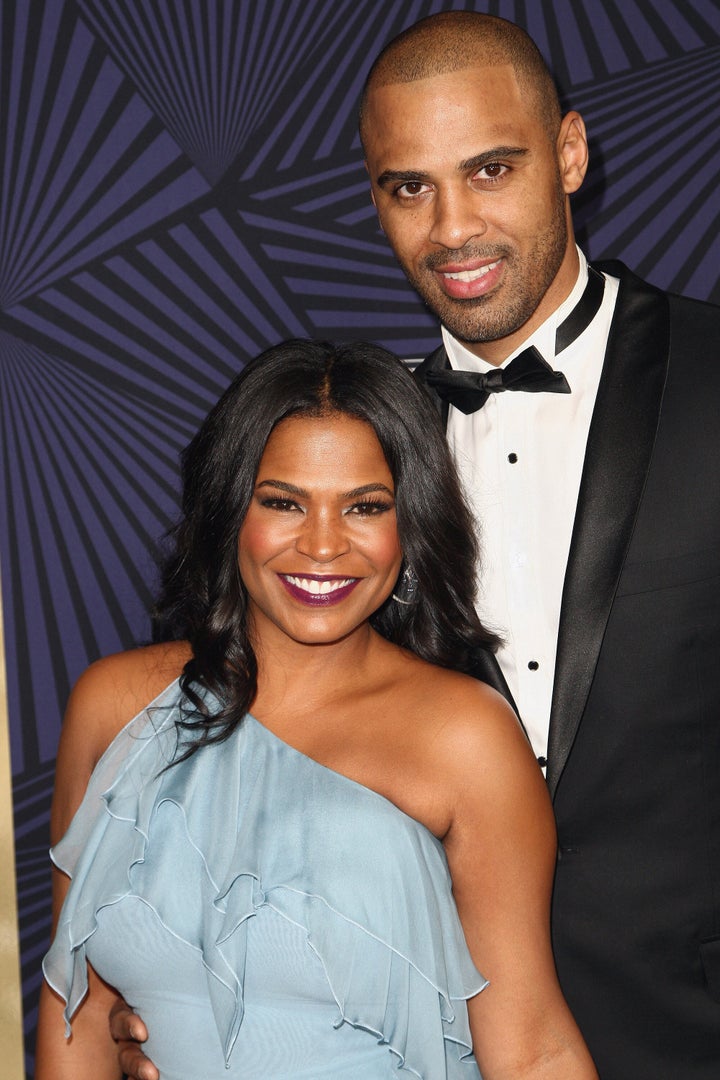 Nia Long and Ime Udoka on February 17, 2017 in Beverly Hills, California. 