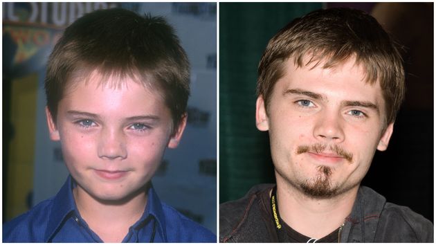 ジェイク・ロイド 左：1999年、右：2001年撮影