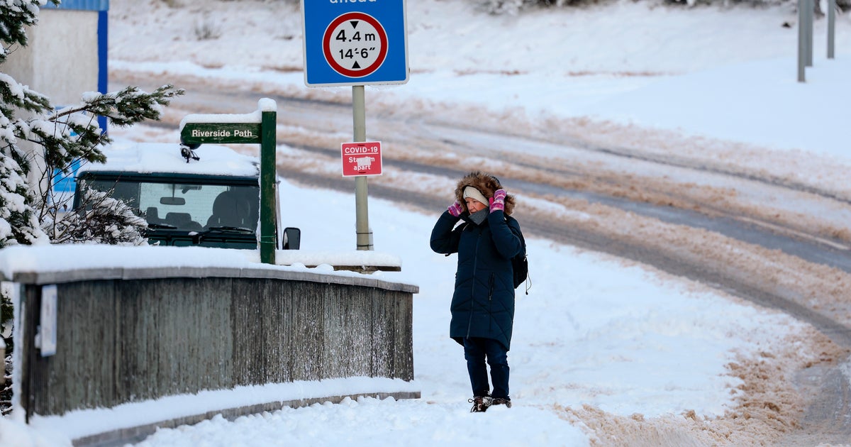 Here's When A -8C Arctic Blast And Snow Is Set To Batter The UK ...