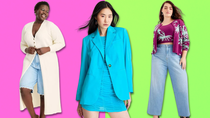 Target plus size shop blazer