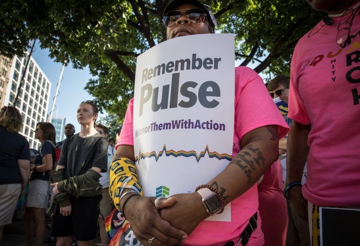 What happens when the shooter looks like us? 2 The equality march in Washington, DC, on June 11, 2017, comes a year after the Pulse nightclub shooting.