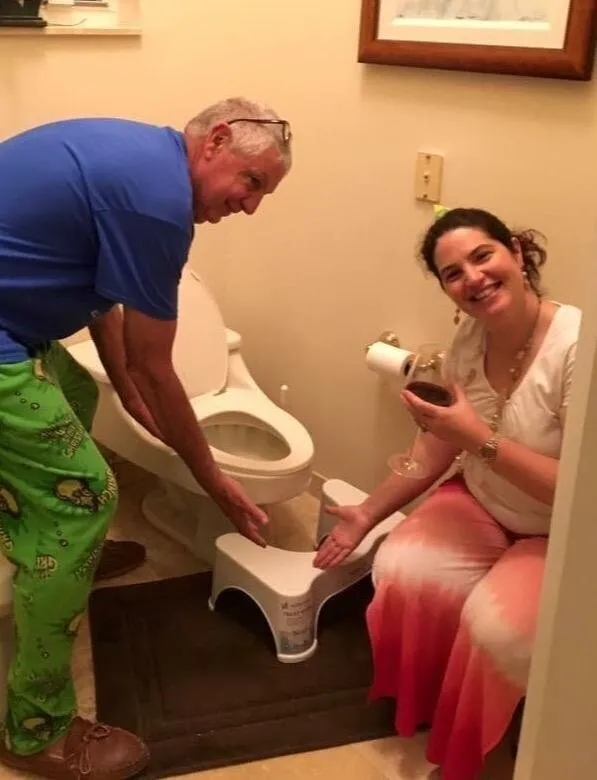 Watch and cringe: Here's how much 'invisible' toilet water sprays