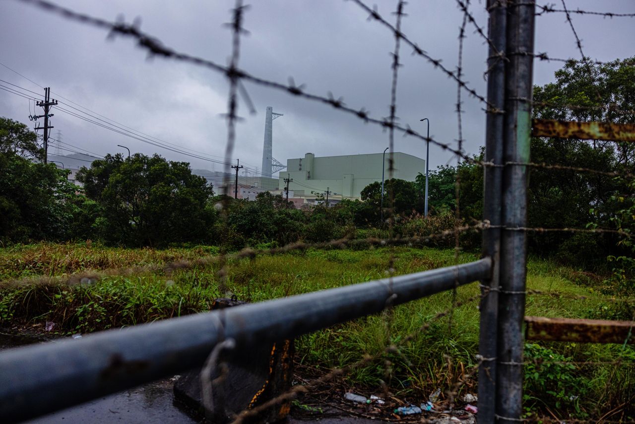 The Lungmen Nuclear Power Plant, shown here on Nov. 23, in New Taipei City, Taiwan, sits idle. If it operated at full capacity, it could meet an estimated 7% of Taiwan’s electricity demand.