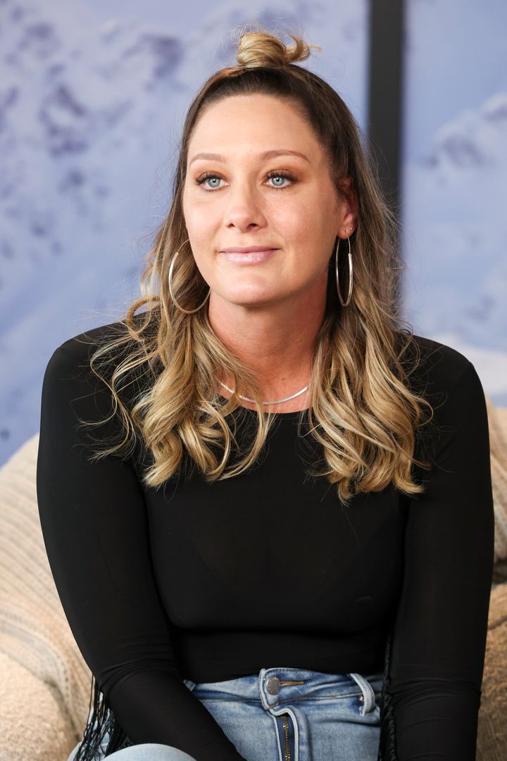 Erica Tremblay at the Variety Sundance Studio, Presented by Audible on Jan. 20, 2023, in Park City, Utah. The "Fancy Dance" film's theme around family, power and belonging resonated with Tremblay as it is an issue common in Native communities.