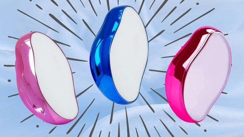 This reusable and waterproof tool buffs away body hair and exfoliates dead skin.