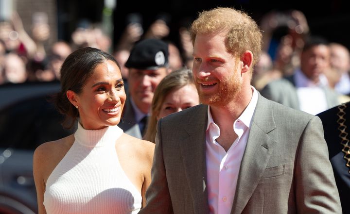 Meghan Markle and Prince Harry pictured in September 2022