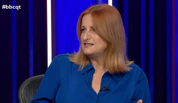 Alison Phillips laid into the government on BBC Question Time's panel on Thursday night