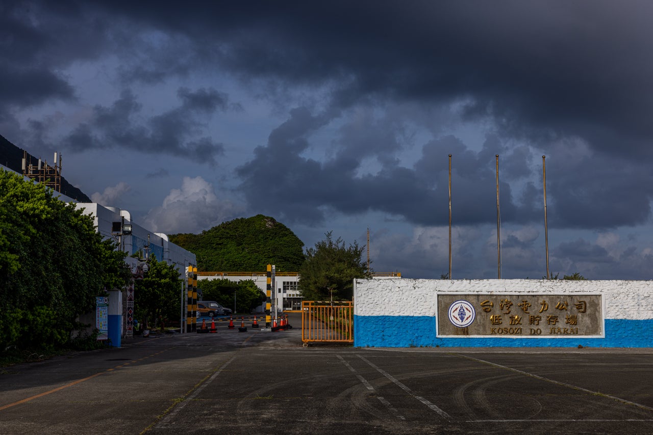 The radioactive waste storage site has been a major employer on Orchid island.