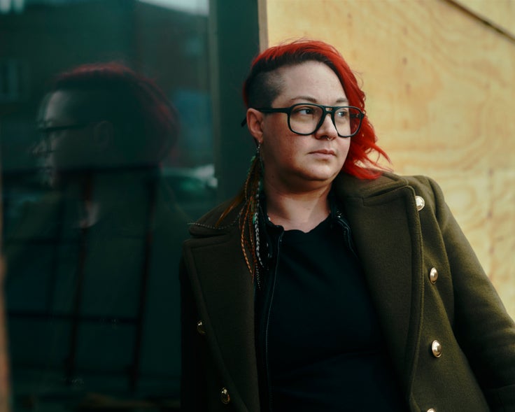 "The first thing I did after separating from my husband was stop shaving my armpits," the author writes.