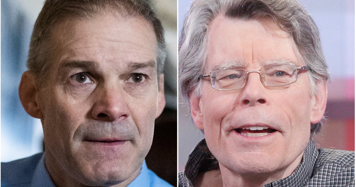 Jim Jordan's Fearmongering Question Prompts Withering 1-Word Reply From Stephen King