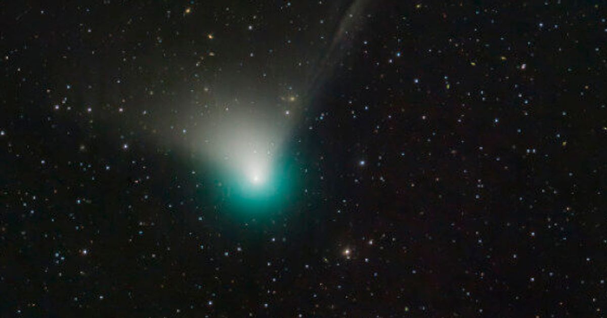 Cara melihat komet hijau memperbesar arah kita untuk pertama kalinya dalam 50.000 tahun