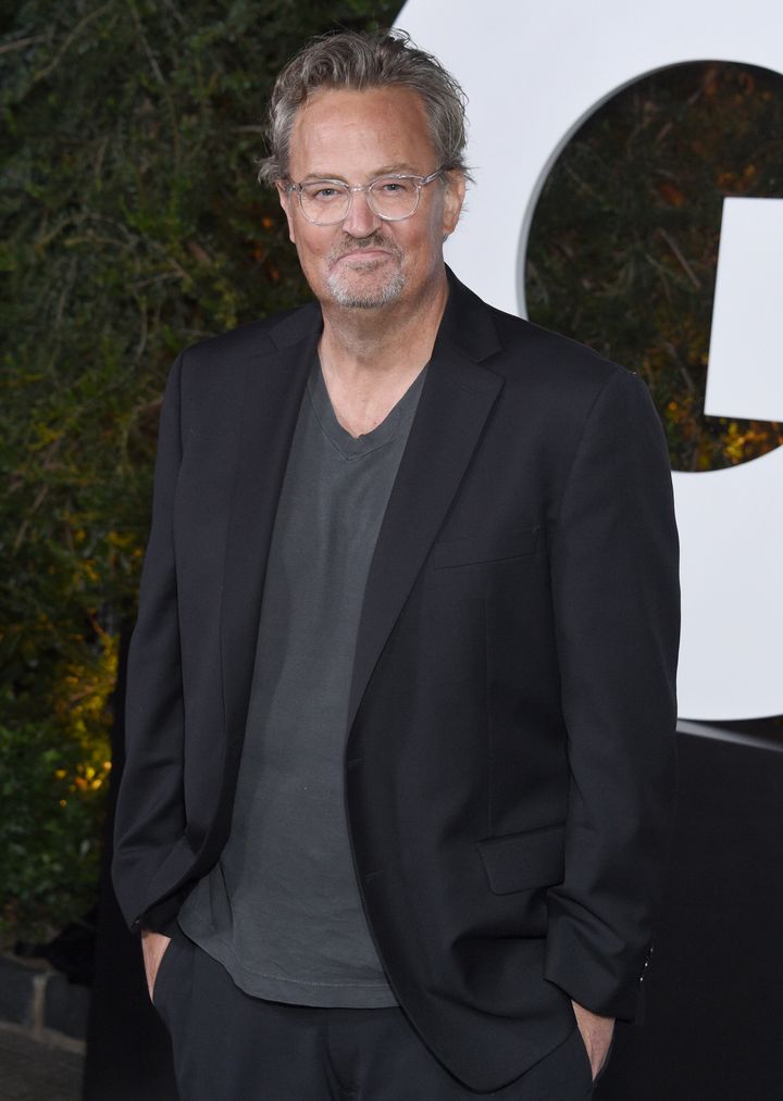 Matthew Perry at the GQ Men Of The Year awards last yea