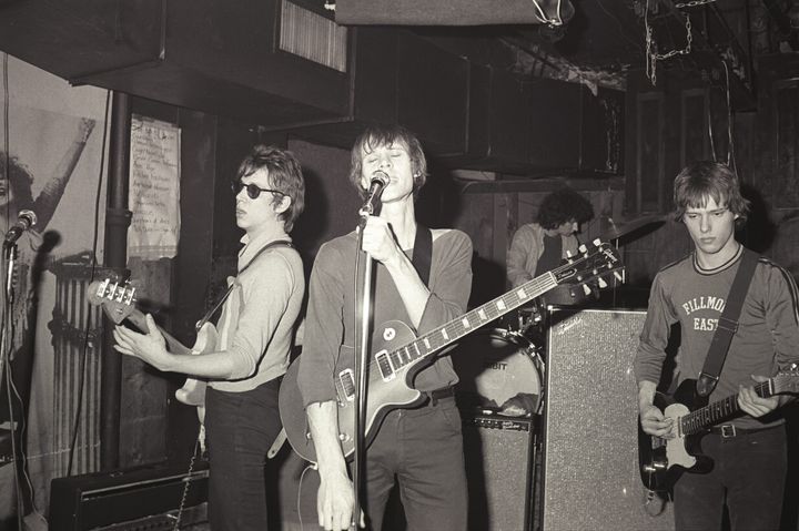 Television performing at CBGB's in 1975