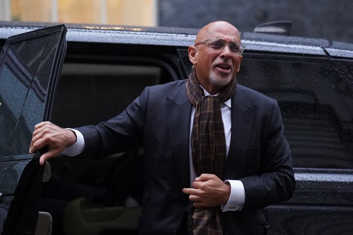 Minister without Portfolio Nadhim Zahawi arrives in Downing Street, London, ahead of a Cabinet meeting. Picture date: Tuesday January 10, 2023.