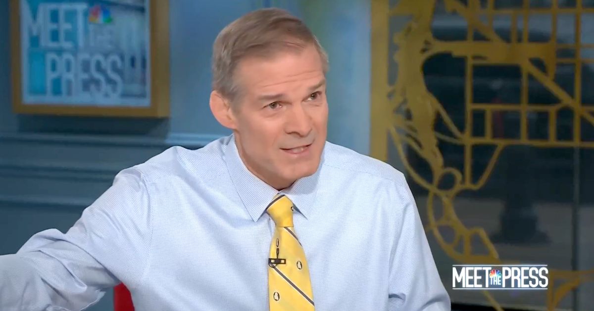 Jim Jordan Gets Fact-Checked To His Face In Combative MSNBC Interview