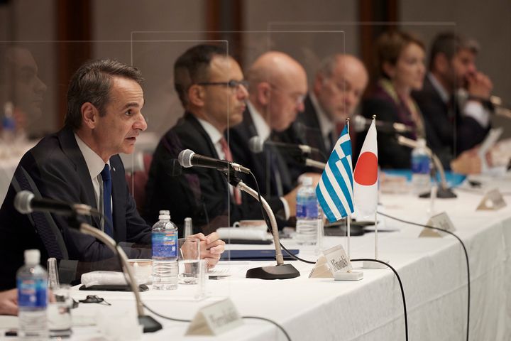 Ο πρωθυπουργός σε συνάντηση με Ιάπωνες επιχειρηματίες