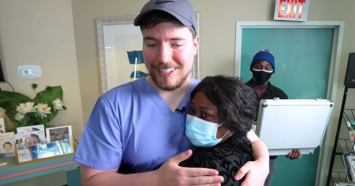 YouTube's MrBeast Helps Out 1,000 Blind People With A Massive Gesture
