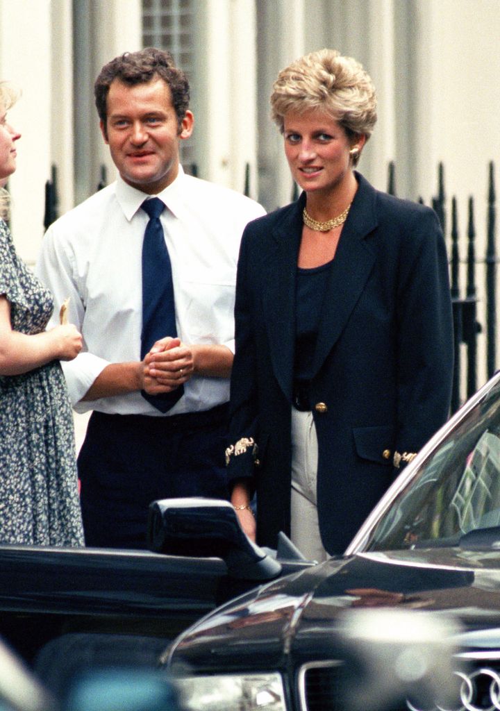 Paul with Diana, Princess of Wales in 1994