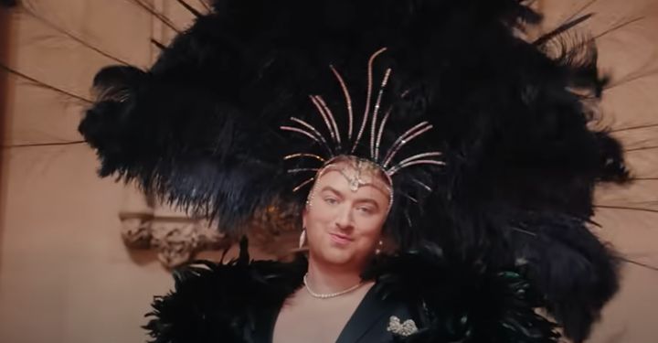 Sam Smith in their new music video for 'I'm Not Here To Make Friends'