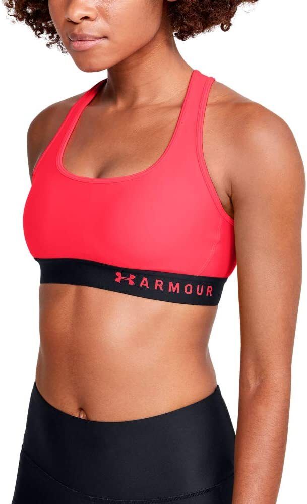 Buy Under Armour Mid Sports Bras Women Pink online