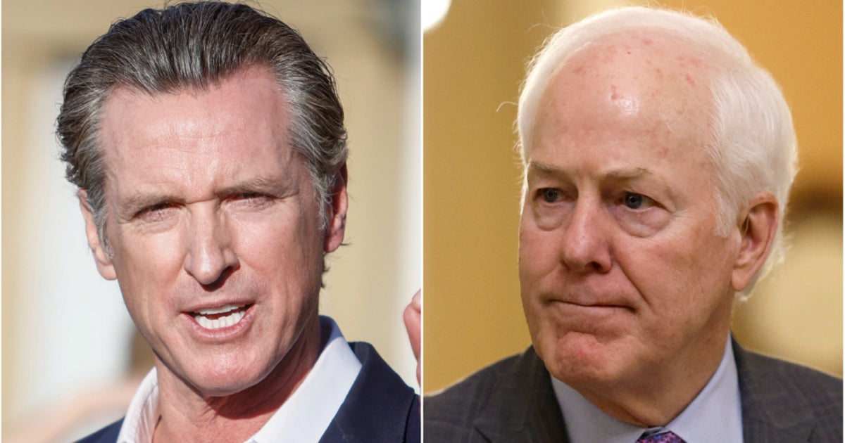 Gov. Gavin Newsom Fires Back At Sen. John Cornyn's Gun Tweet With A Blunt Fact-Check