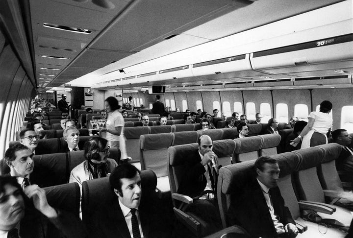 Επιβάτες σε 747 Jumbo Jet (Ιανουάριος 1970)